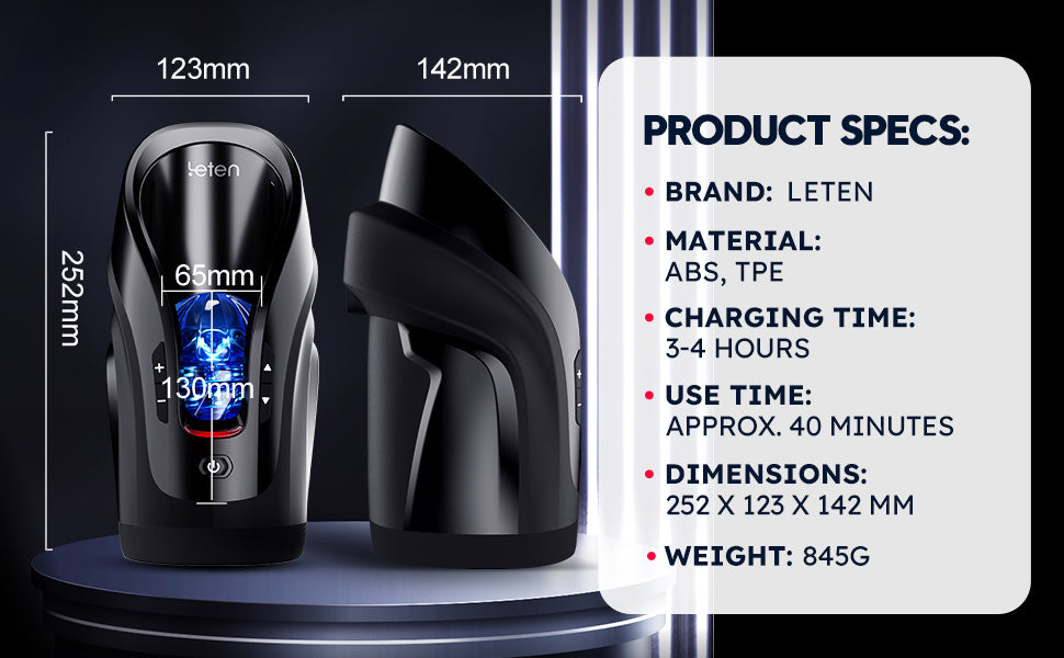 Leten Smart Automatic Masturbator Cup