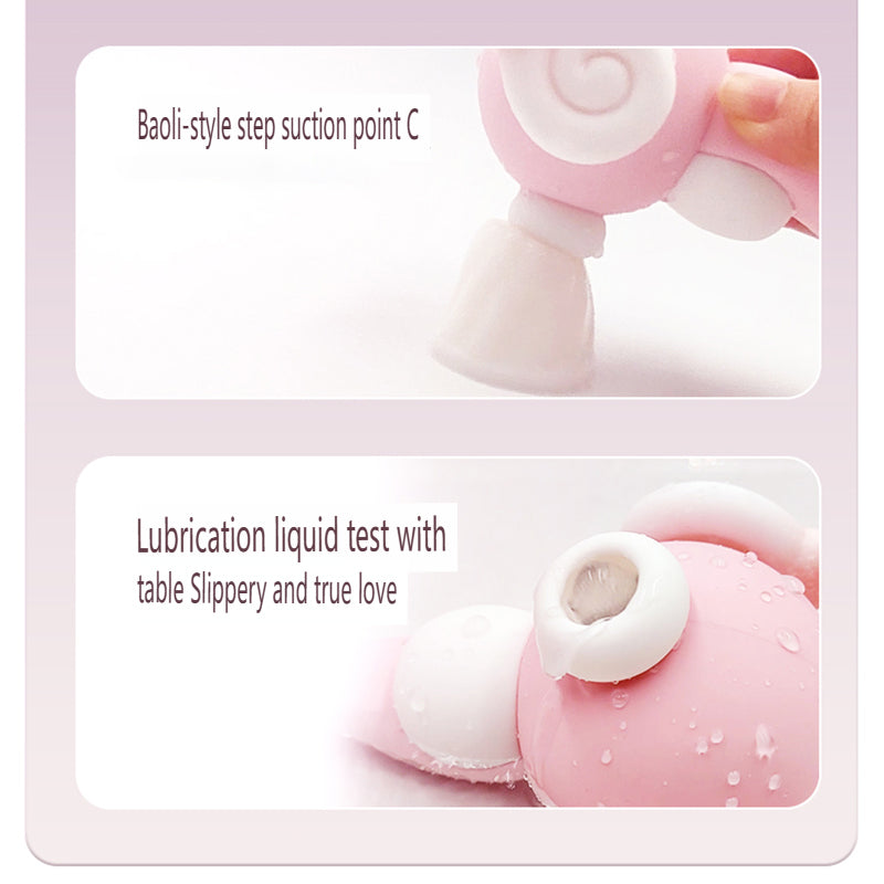 Seahorse Bliss: App-Controlled G-Spot & Clit Vibrator with Suction - Pink, Waterproof Remote Toy