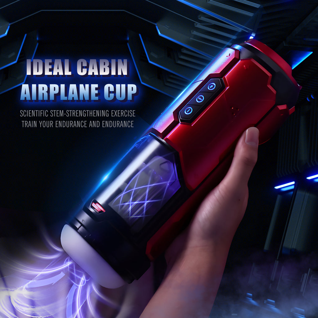 Automatic Suction Masturbator Cup | One-Button Climax + Headphone Voice + USB Rechargeable